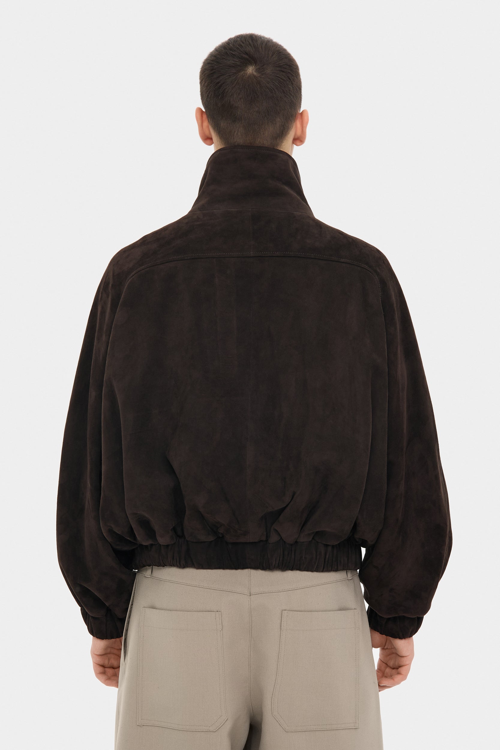 Бомбер Блер темно-коричнева