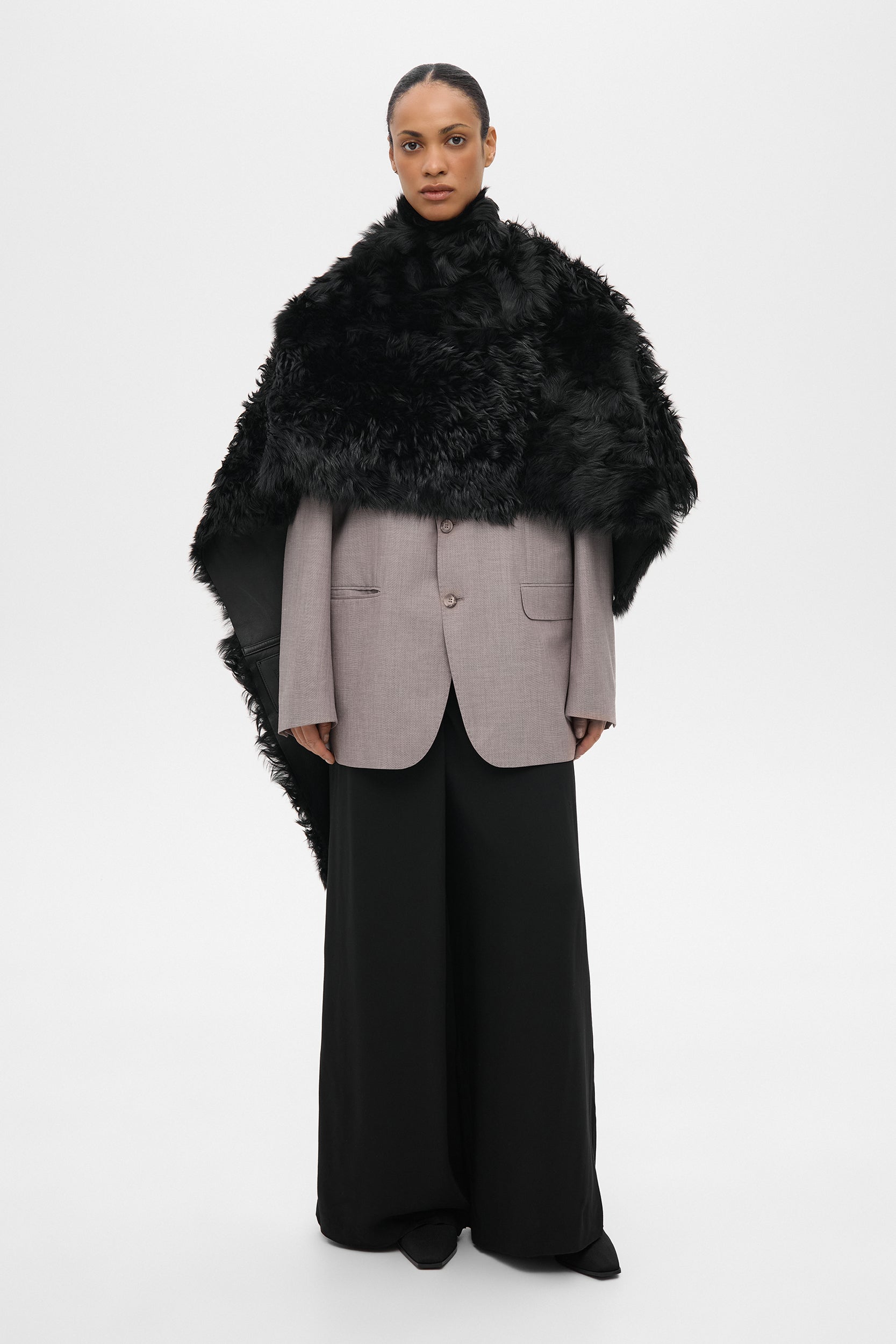 Thea double-sided scarf (2326/1)