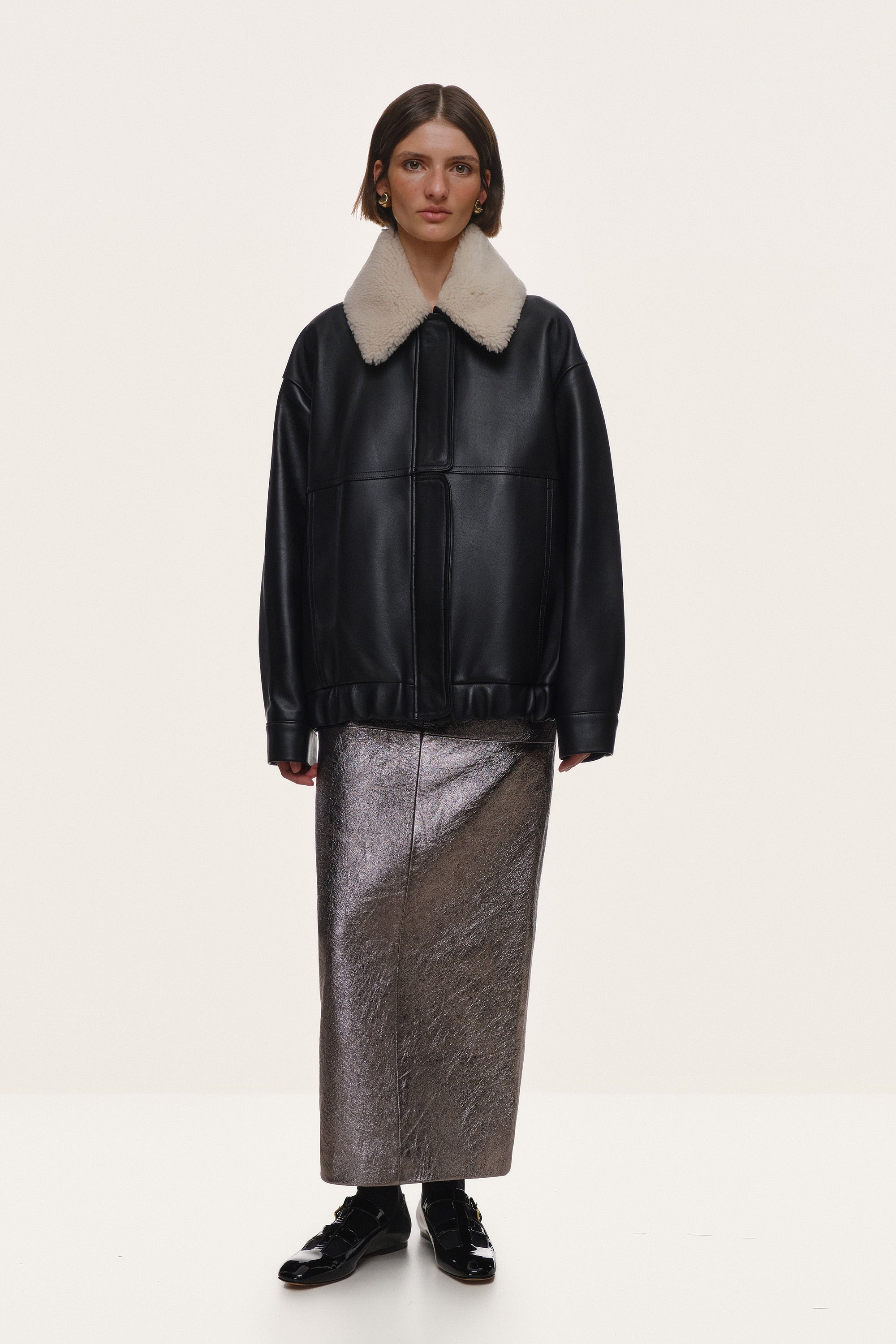 AFFECTION ШКІРЯНИЙ БОМБЕР