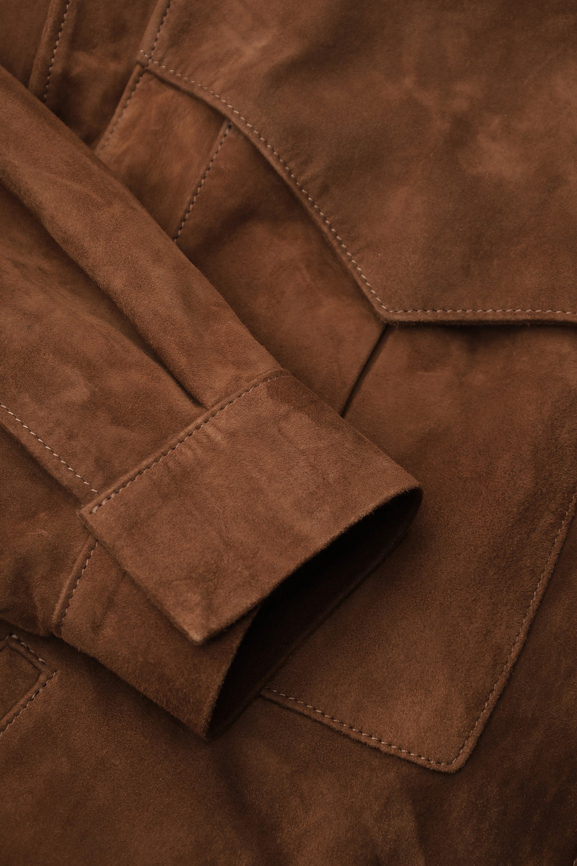 Подовжений бомбер-трансформер Рейчел коричневий