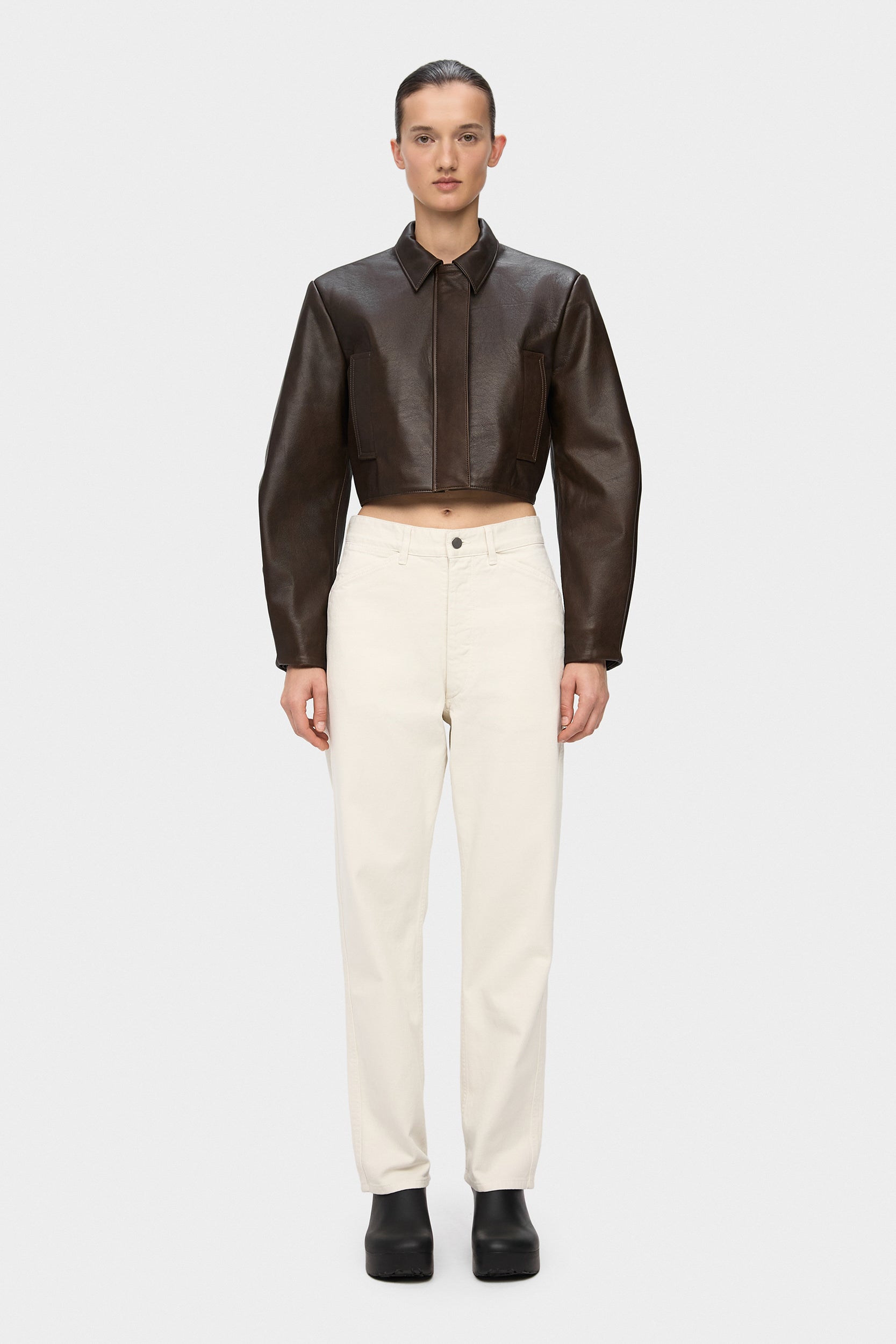 Куртка Ірис вінтажно-коричнева