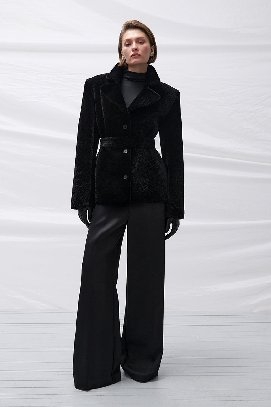 Хутряне пальто Пелла(W26.16.1)