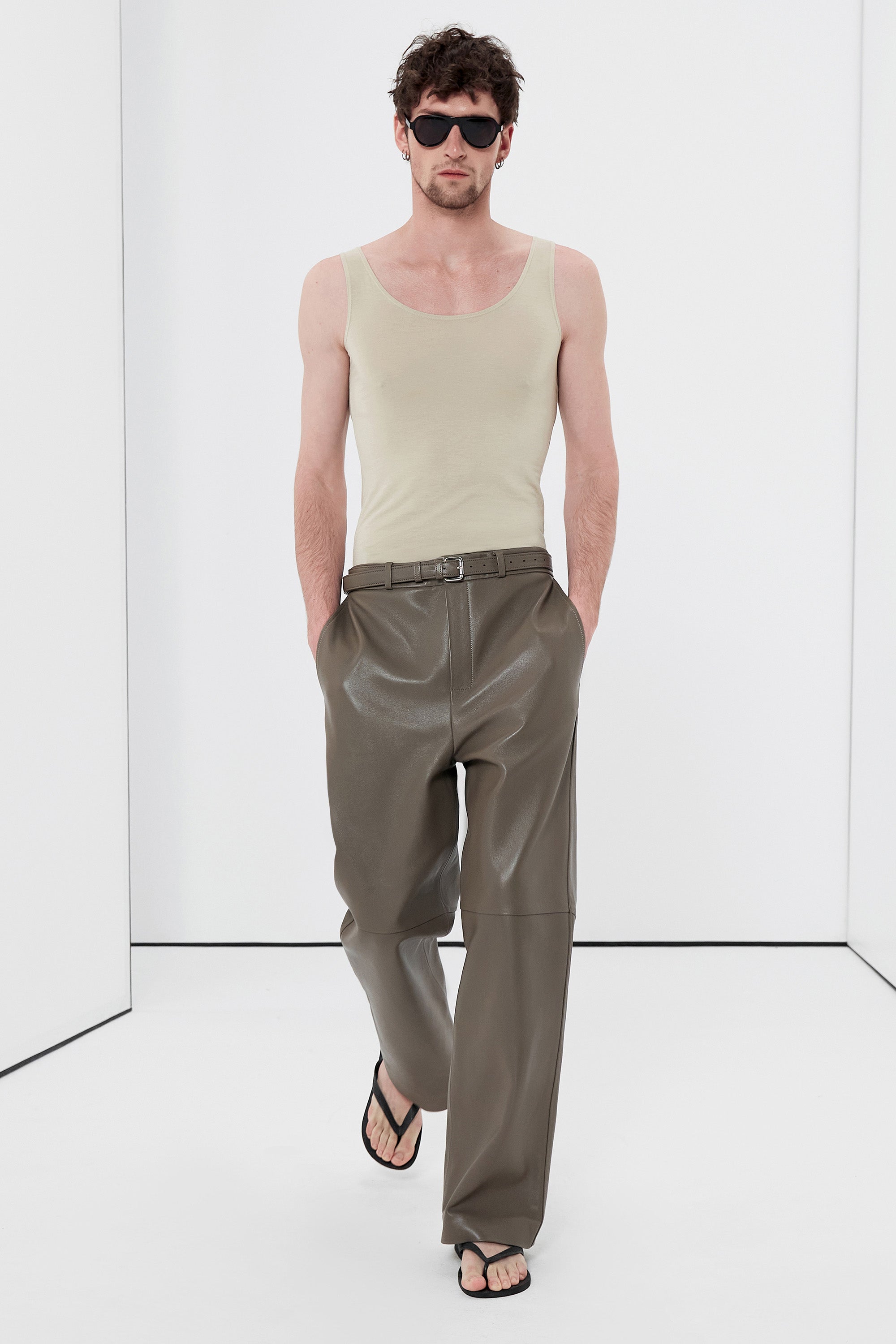 Leather belt(SS26.31.27)