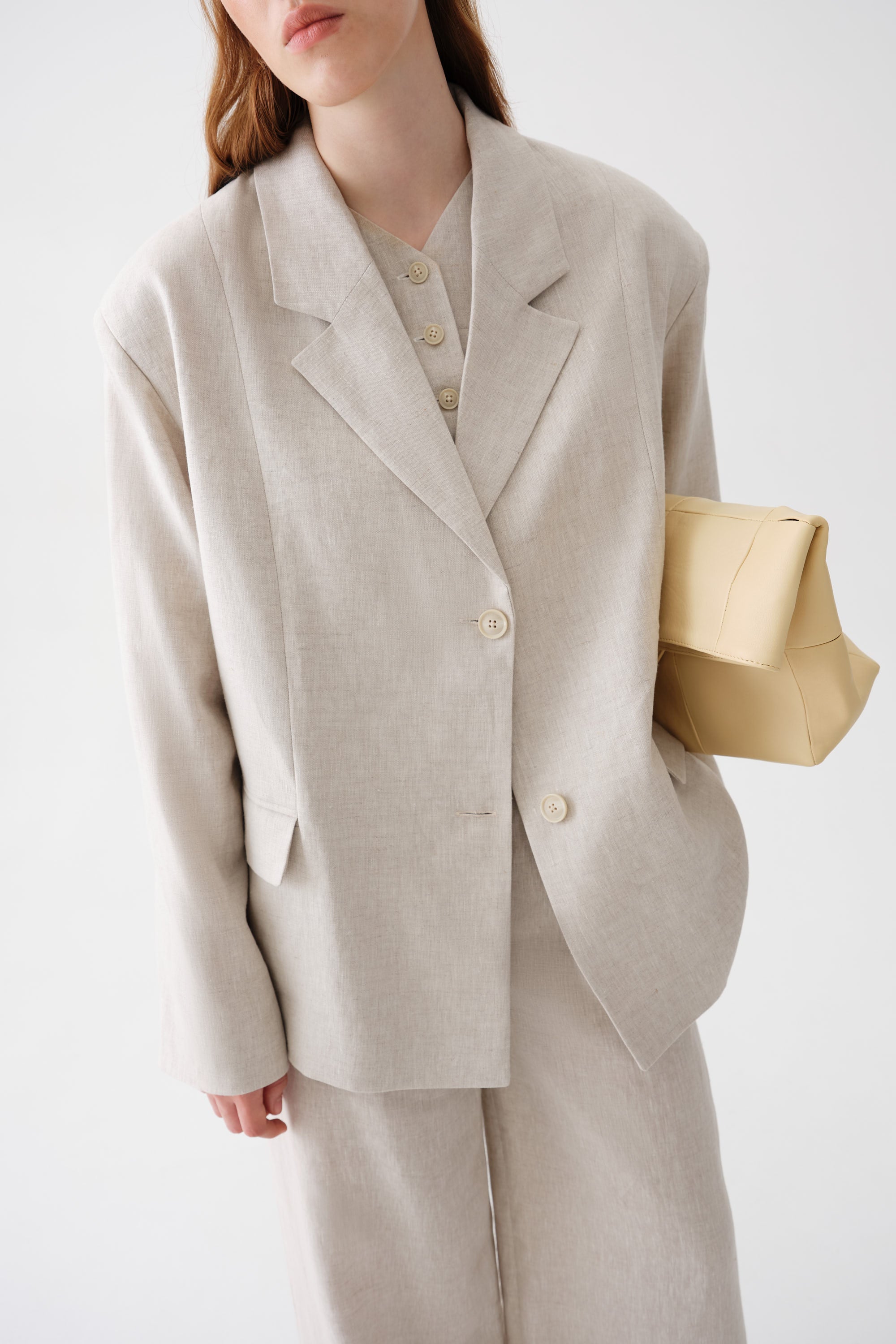 Сумка Мозаїка бананова