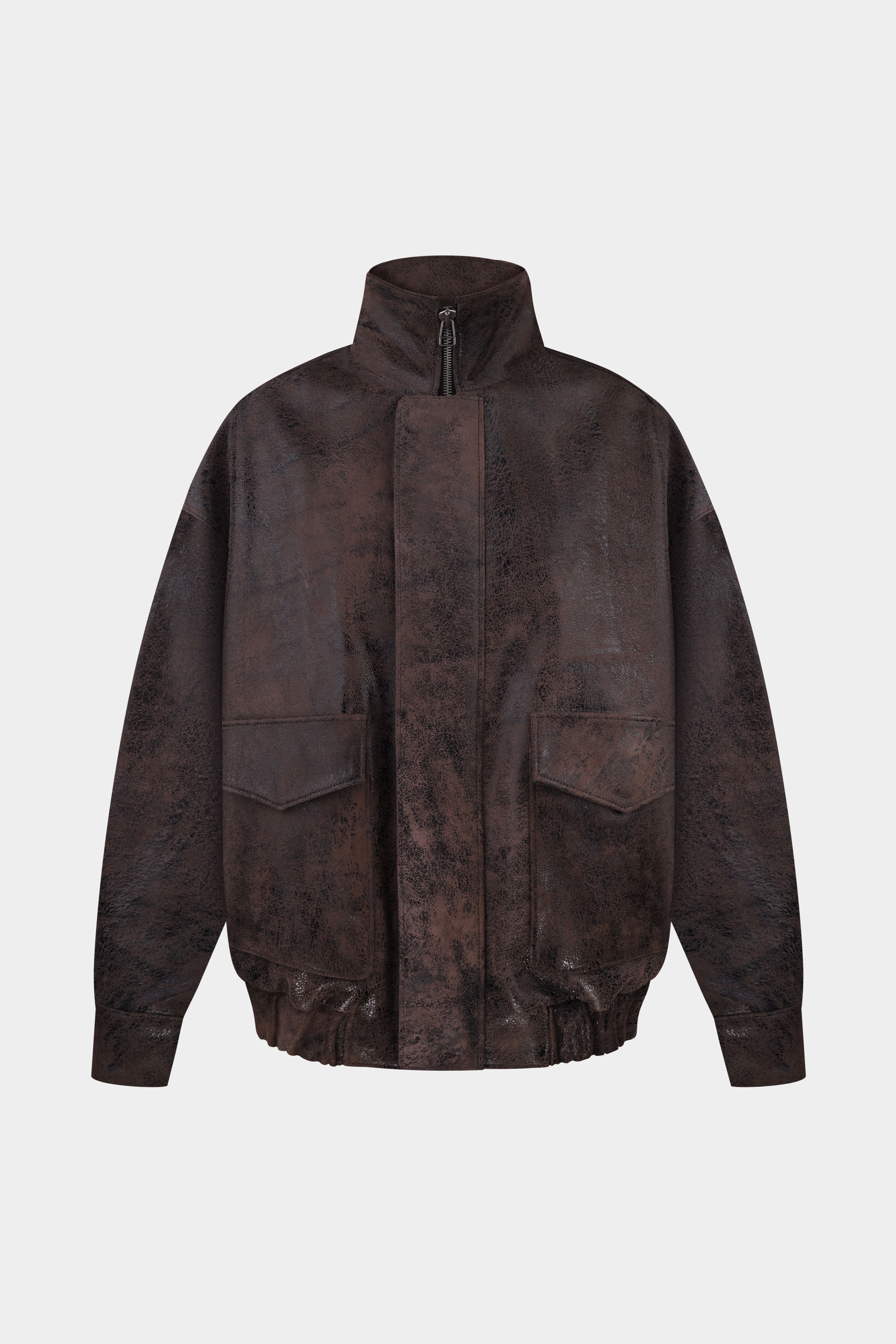 БОМБЕР ДЖЕКСОН ВІНТАЖНО-КОРИЧНЕВИЙ(FW26.8.13)