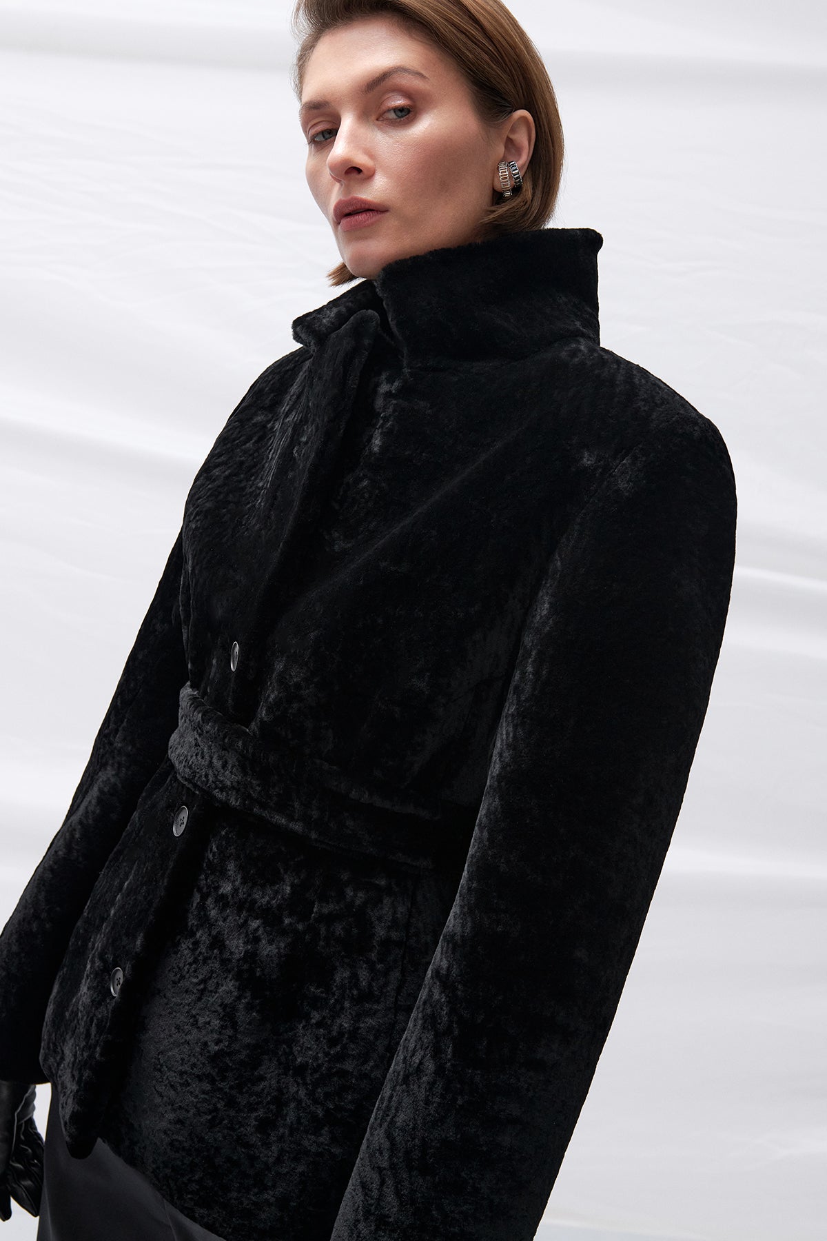 Хутряне пальто Пелла(W26.16.1)