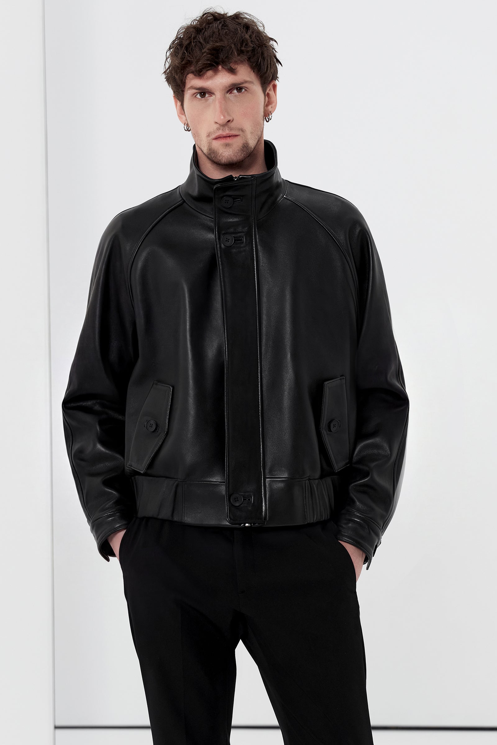 Arden cropped bomber jacket(SS26.30.2)