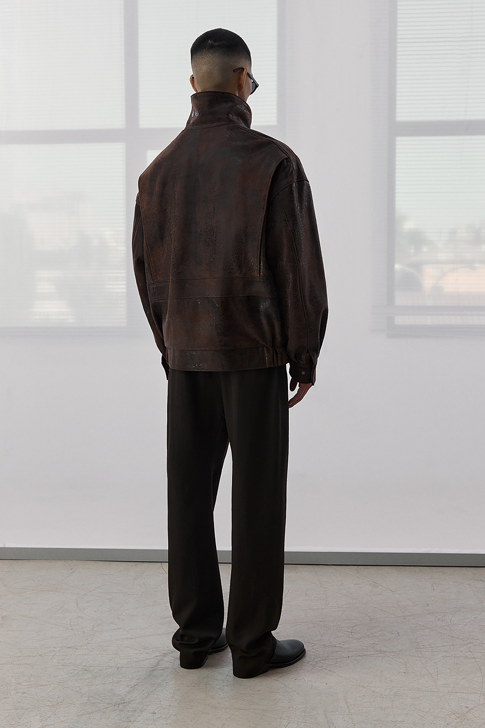 БОМБЕР ДЖЕКСОН ВІНТАЖНО-КОРИЧНЕВИЙ(FW26.8.13)