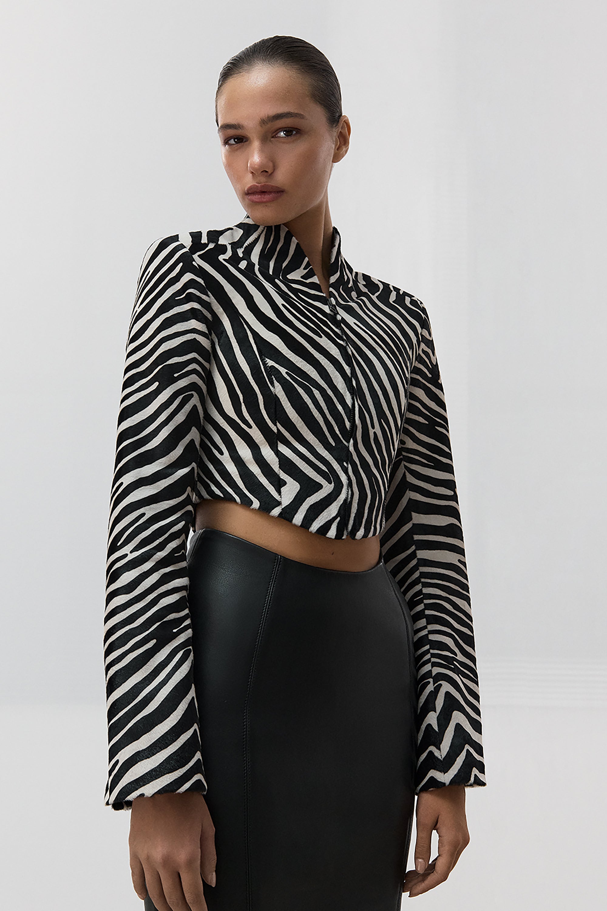 КУРТКА МЕЙВ З ПРИНТОМ ЗЕБРА(FW26.11.22)